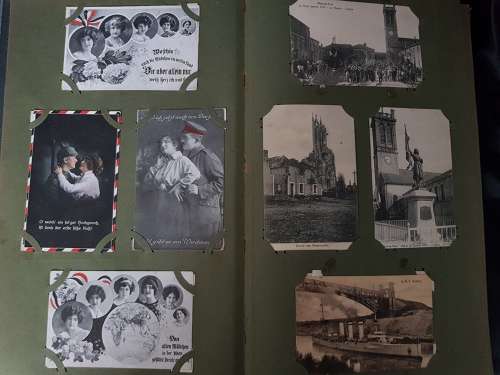 German World War 1 Pictures and Postcard Album