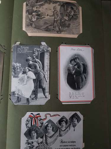 German World War 1 Pictures and Postcard Album