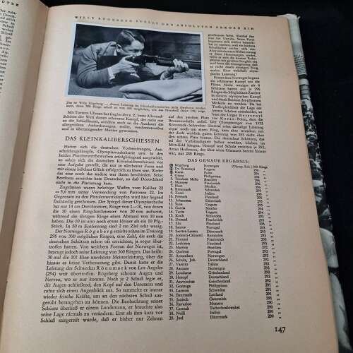 OLYMPIA 1936, BAND II DIE XI. OLYMPISCHEN SPIELE IN BERLIN 1936