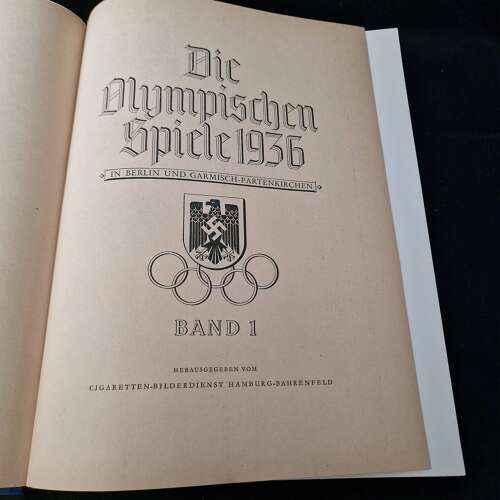 OLYMPIA 1936, BAND I DIE XI. OLYMPISCHEN SPIELE IN BERLIN 1936