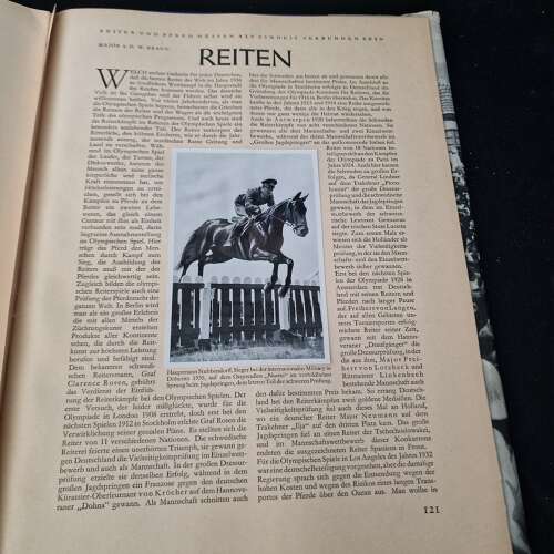 OLYMPIA 1936, BAND I DIE XI. OLYMPISCHEN SPIELE IN BERLIN 1936